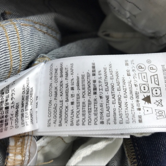 NWT Levi’s 721 Selvedge High Rise Skinny Jeans Size 25 - Picture 10 of 13